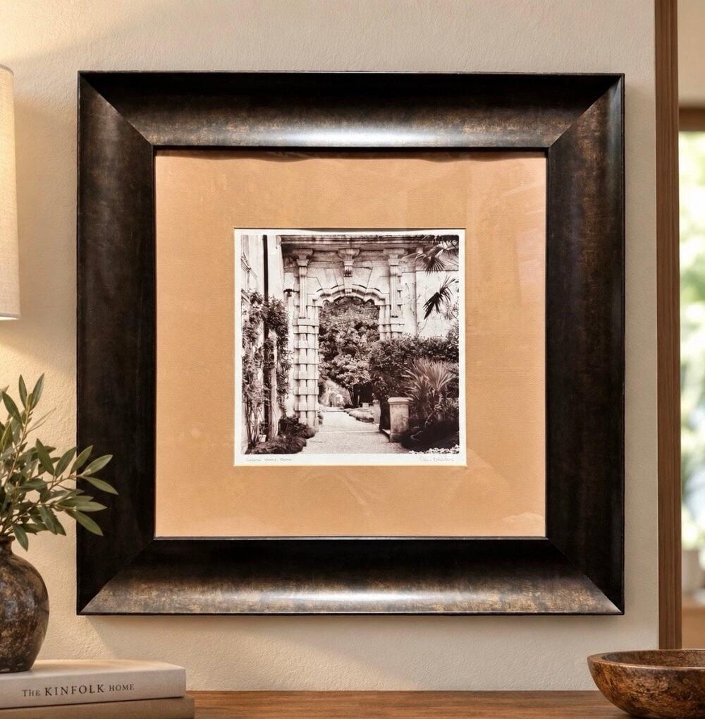 Allen B Carter Galliera Veneta Padova Italy Signed Framed Photograph 19x19